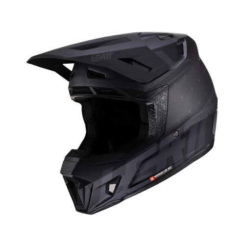 Cască Adventure Leatt ADV 7.5 Kit Negru, 2, nordicamoto.ro