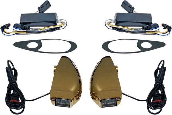 Probeam Road Glide Turn Signals Gold, 1, nordicamoto.ro