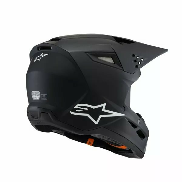 Casca Copii Alpinestars S-M3 Solid Black-1