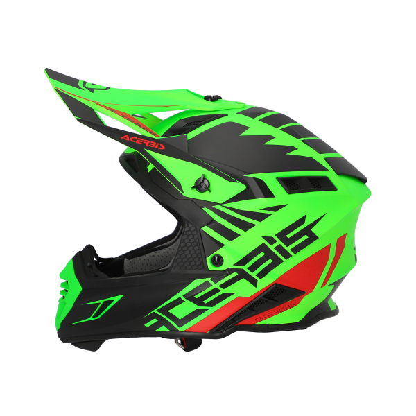 Casca Acerbis X-Track 22-06 Verde Fluo/Negru XXL-1