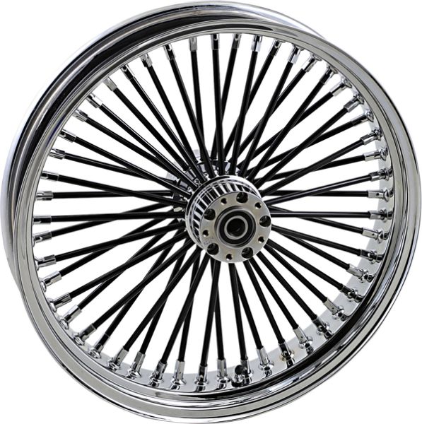 Fat Daddy 50-spoke Radial Laced Wheel Silver, 2, nordicamoto.ro