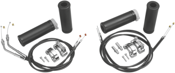 Dual-cable Throttle Assembly Kit Black, 1, nordicamoto.ro