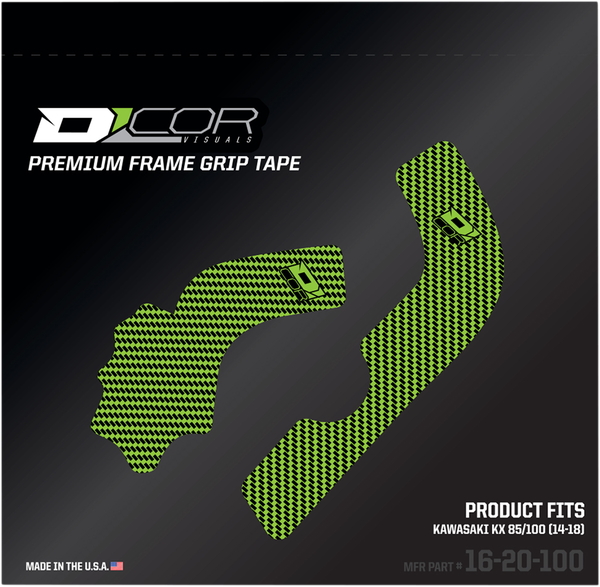 Frame Grip Tape Green, 1, nordicamoto.ro