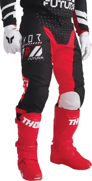Cizme Thor Radial MX Red-4