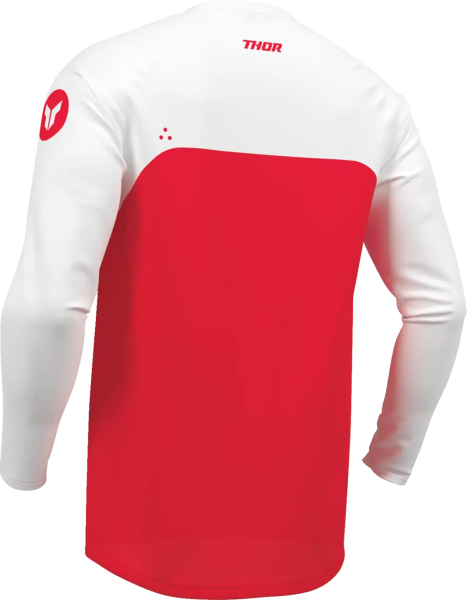 Ridemode Menace Jersey White, Red -2