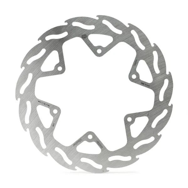 240mm Oversize Rear Brake Kit Black, Silver, Stainless Steel-1