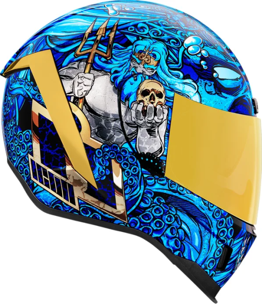 Casca Icon Airform™ Ships Company Black/Blue/Gold S, 6, nordicamoto.ro