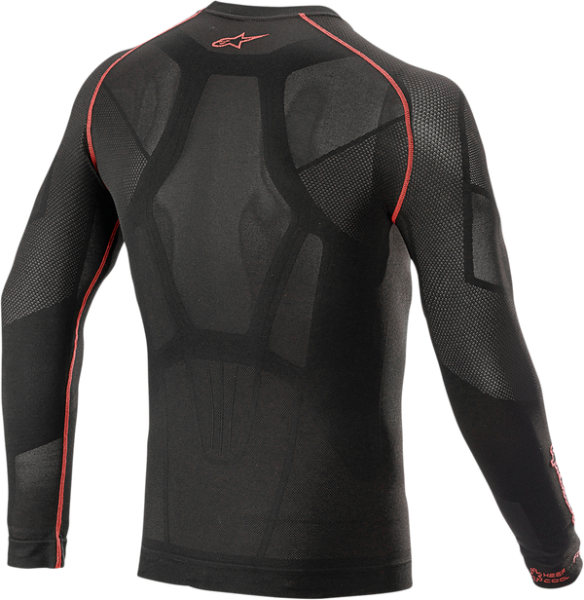 Ride Tech V2 Summer Long Sleeve Underwear Top Black -1