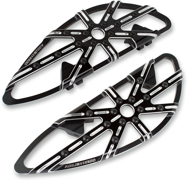 Adjustable Driver Floorboards Black, 1, nordicamoto.ro
