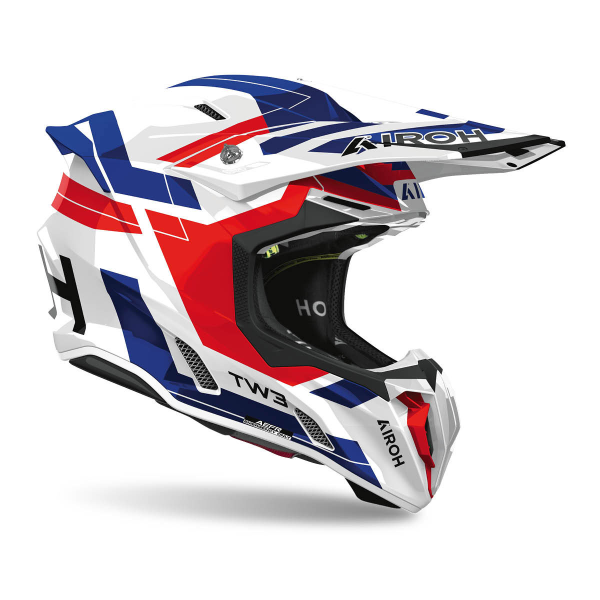 Cască Motocross Airoh Twist 3 Dynasty Red/Blue Gloss, 4, nordicamoto.ro
