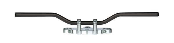 22 Mm (7/8(r)) Steel Handlebar Silver, 1, nordicamoto.ro
