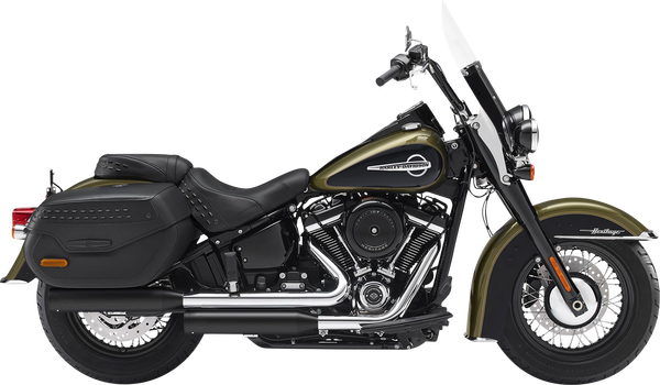 2in2 | Fusion Long Muffler Black, Matte, 1, nordicamoto.ro