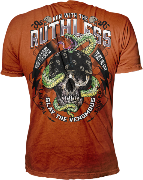 Run With The Ruthless T-shirt Orange XL, 3, nordicamoto.ro