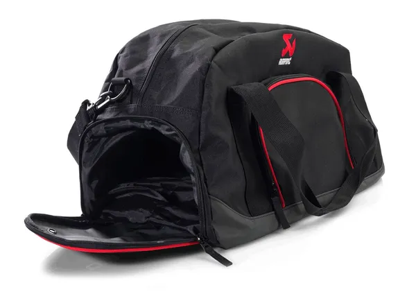 Duffle Bag Black, Red -1