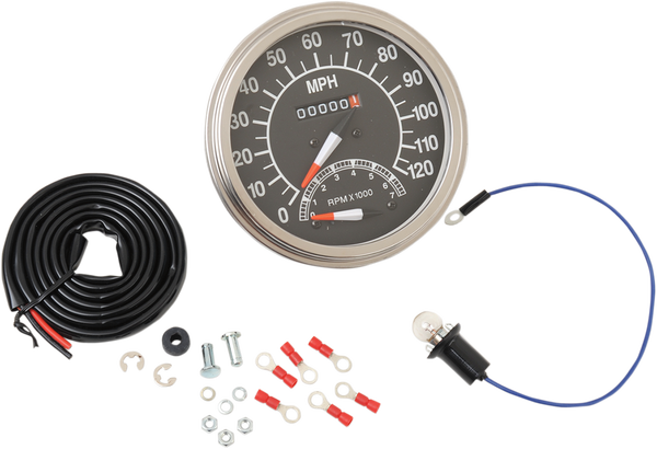 5(r) Fl-style 1:1 Speedometer Black, 1, nordicamoto.ro