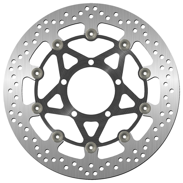 Brake Rotor Round Silver, 1, nordicamoto.ro