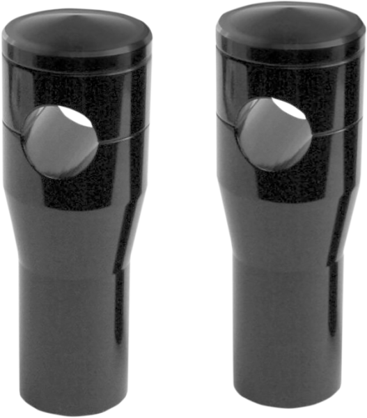 Elite Custom Billet Aluminum Risers Black, 1, nordicamoto.ro