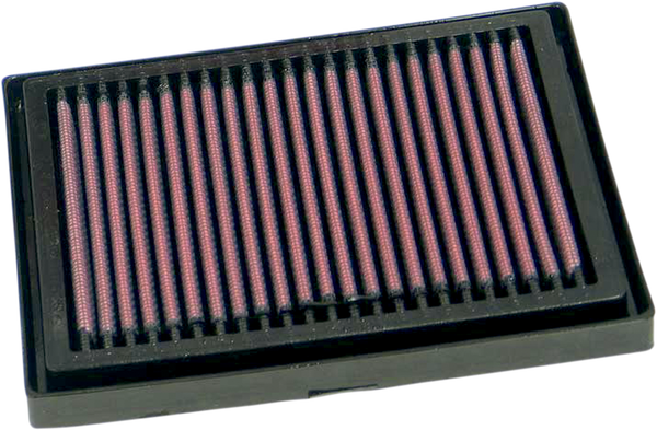 High-flow Air Filter Black, Red, 1, nordicamoto.ro