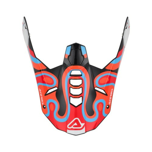 Cozoroc casca Acerbis Airstrike-x Negru/Roz, 3, nordicamoto.ro