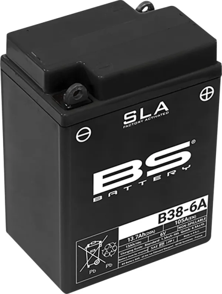 Sla Factory-activated Agm Maintenance-free Batteries Black-0
