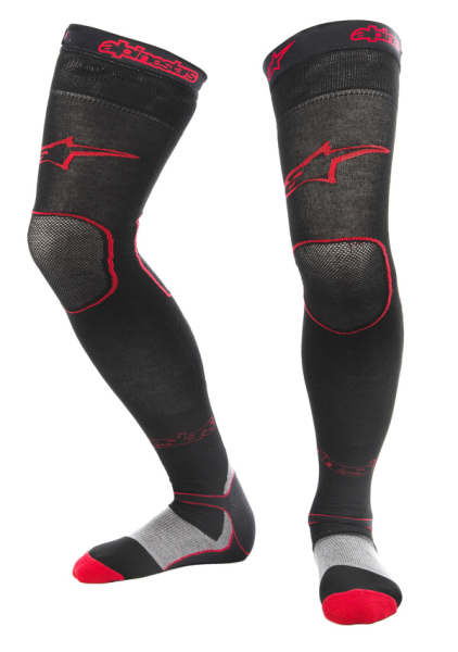 Tech Layer Long Mx Socks Black, Red -0