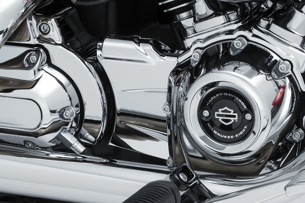 Precision Oil Line Cover Chrome, 2, nordicamoto.ro