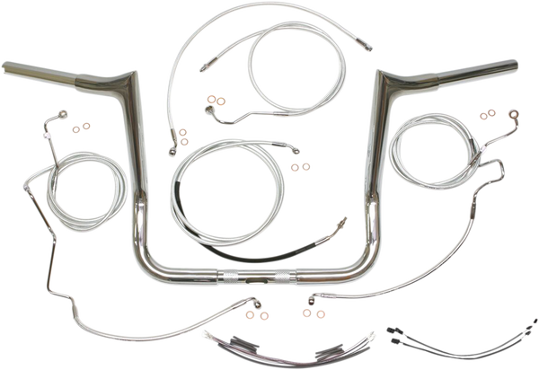 1-1/4(r) Viking Handlebar Installation Kit Silver, 1, nordicamoto.ro