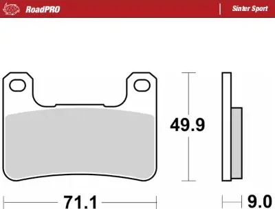 Roadpro Sinter Sport 