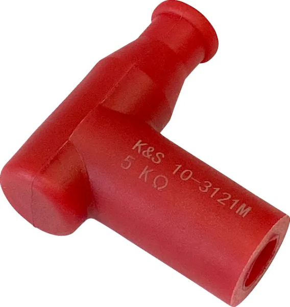Spark Plug Resistor Cover Red