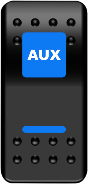 Rocker Switch Black 
