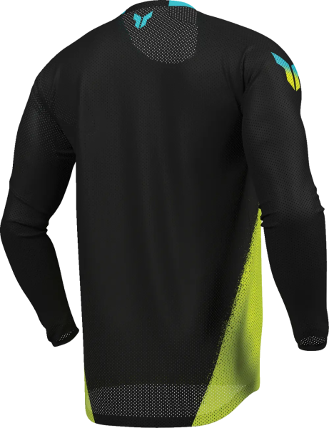 Tricou Launchmode Air Darkside galben-negru, 17, nordicamoto.ro