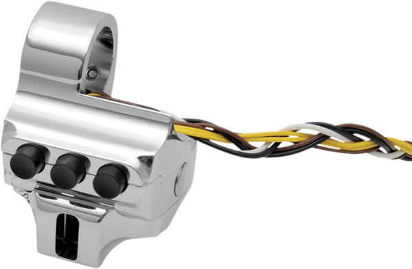 Control Switch Housing Silver, 1, nordicamoto.ro