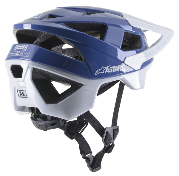 Vector Pro Bicycle Helmet Blue, Gray -0
