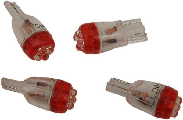 Mini Wedge Led Bulb Amber, 2, nordicamoto.ro