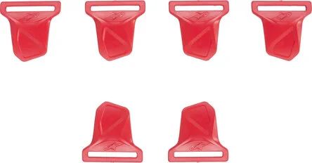 Kit prinderi orteze Alpinestars Bionic7/10 Red ONE SIZE, 2, nordicamoto.ro