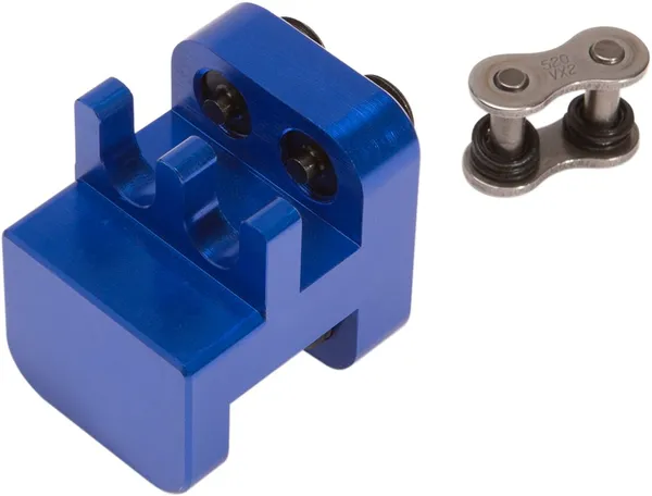 Master Link Press Tool Anodized, Blue-1