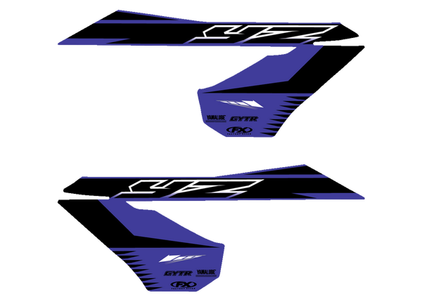 Replacement Oem Tank/shroud Graphics Black, Blue, 2, nordicamoto.ro