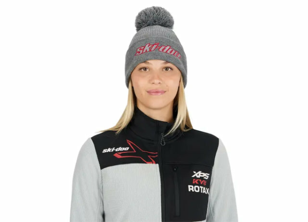 Caciula Ski-Doo Pom-Pom Heather Grey-27ec7ba86c2529f5723022c629c36b55.webp