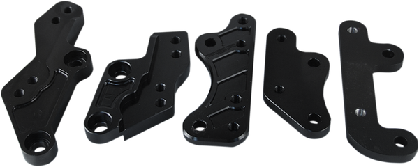Adjustable Rearset Risers Black, 2, nordicamoto.ro