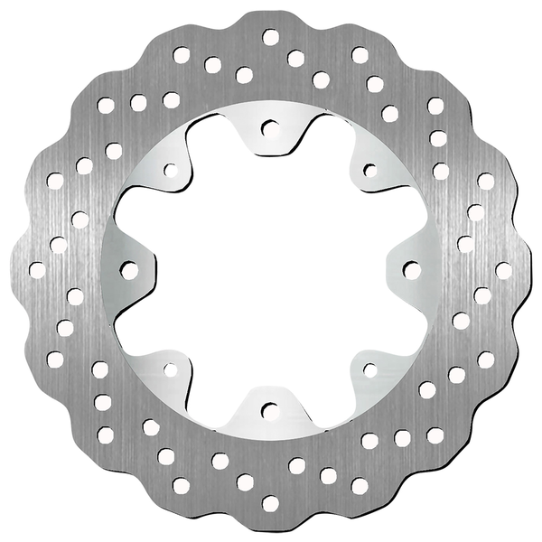 Brake Rotor Round Silver, 1, nordicamoto.ro