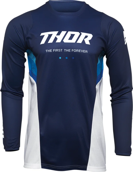Tricou Thor Pulse React Navy/White L, 11, nordicamoto.ro