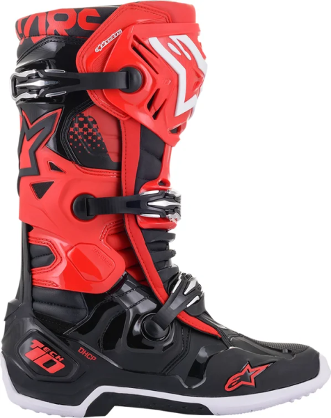 Cizme Alpinestars Tech 10 Black/Red-2