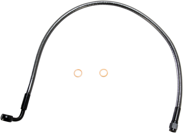 Alternate Length Designer Series Abs-specific Front Brake Line Kit Black, Black Pearl, 1, nordicamoto.ro