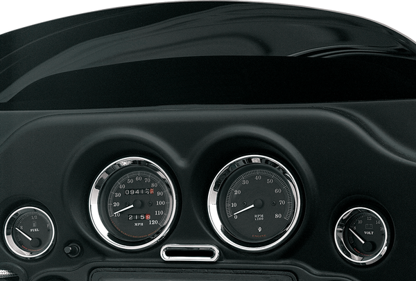 Indicator Light Bezel Chrome, 1, nordicamoto.ro