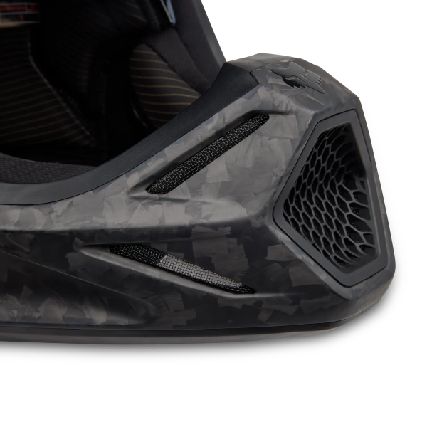 Casca Motocross Fox V3 RS Carbon Solid Negru Mat XS, 3, nordicamoto.ro