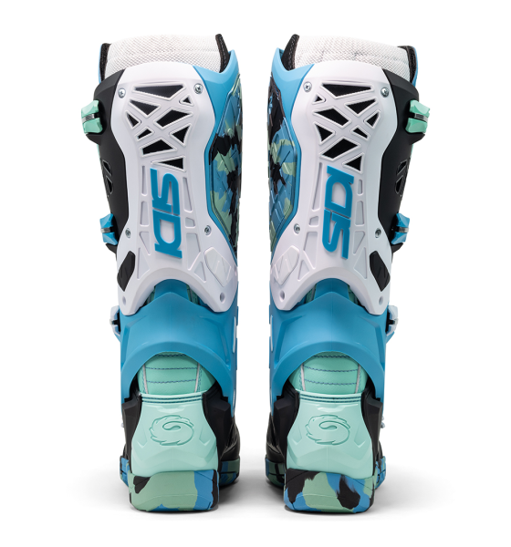 Cizme Sidi Crossair X  Messy Cyan-1