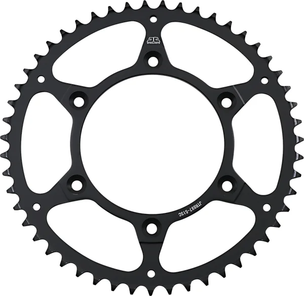 JT SPROCKETS Roată dințată neagră, 1, nordicamoto.ro