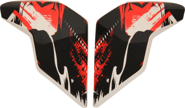 Sideplate Aflt Stim Red Red, White ONE SIZE, 1, nordicamoto.ro