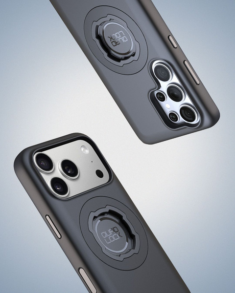 Husă telefon Quad Lock MAG Case pentru Apple iPhone 18 Pro, neagră, 4, nordicamoto.ro