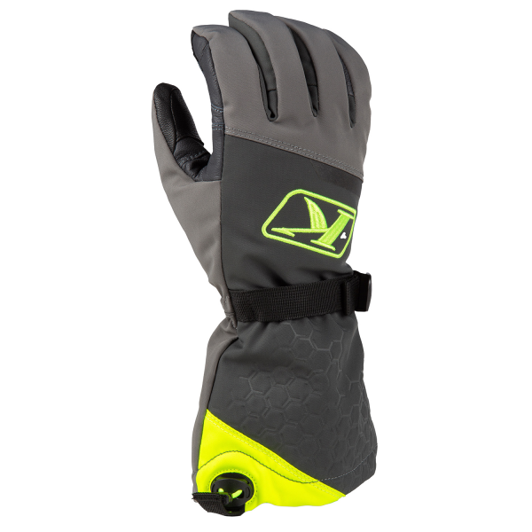Manusi Snowmobil Klim Powerxross Gauntlet Insulated Black/Castlerock-4